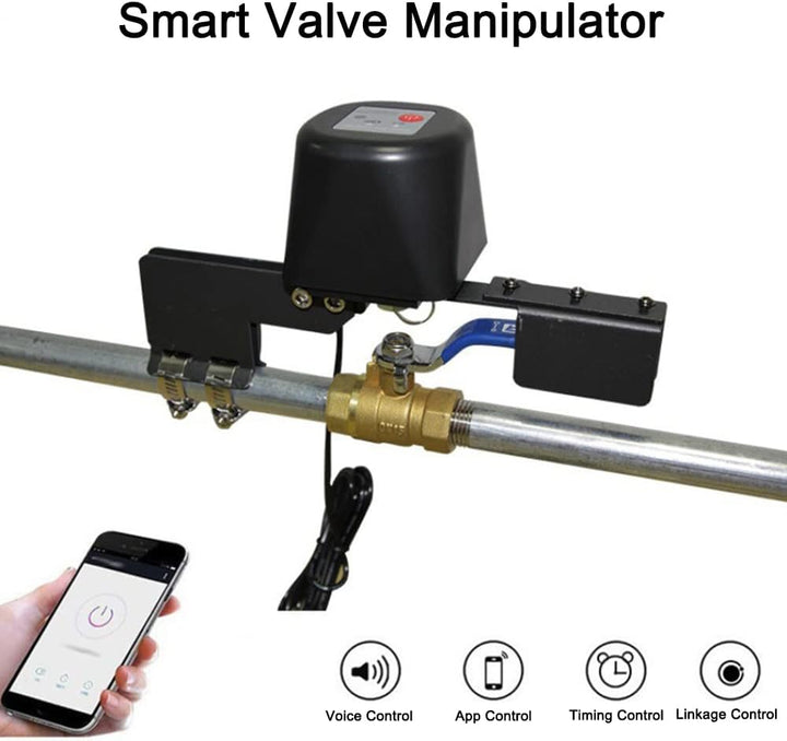 WiFi-Ventilsteuerung mit Bluetooth Smart Water Gas Valve Automatische Fernbedienung Sprachsteuerung