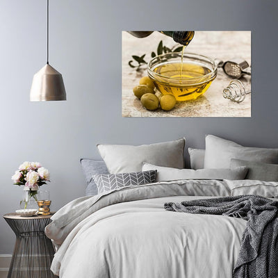Feeby. Wandbild - 1 Teilig - 30x40 cm, Leinwand Bild Leinwandbilder Bilder Wandbilder Kunstdruck, Ol