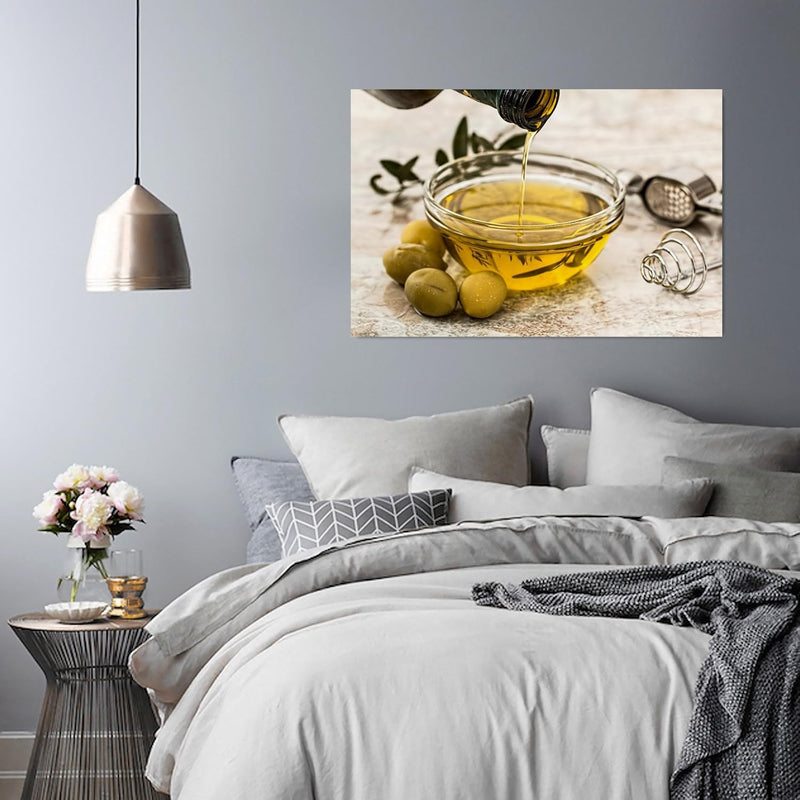 Feeby. Wandbild - 1 Teilig - 30x40 cm, Leinwand Bild Leinwandbilder Bilder Wandbilder Kunstdruck, Ol