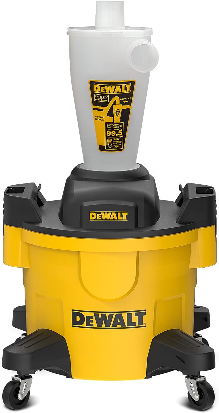 DEWALT DXVCS002, Staubabscheider, Gelb