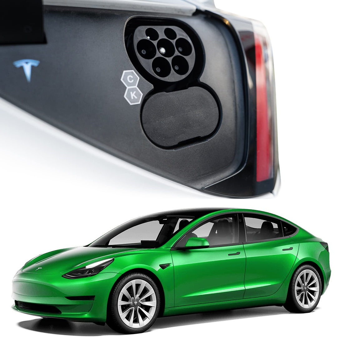 Schutzkappe DC-Anschluss Tesla Model S / 3 / X/Y * – elastische Abdeckung aus robustem Gummi, zum Sc