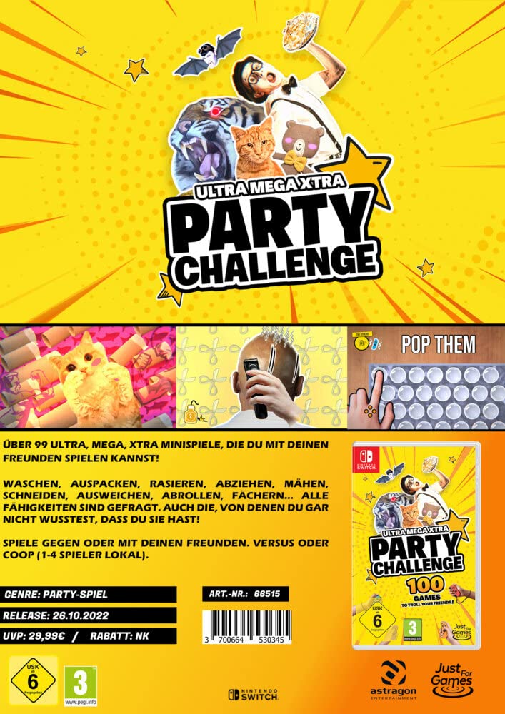 Ultra Mega Xtra Party Challenge [Switch]