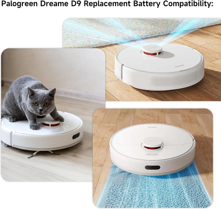 6700mah Ersatz akkus für Staubsauger Li-ion für Xiaomi Mi Roboter S5 S50 S55 S6 S7, Xiaomi Mijia Rob