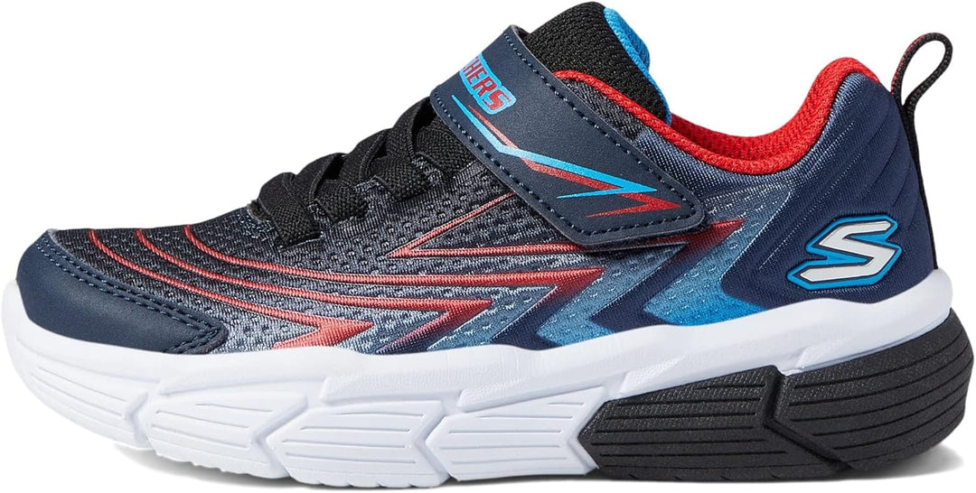 Skechers Jungen 403852l BgrdSneaker 27 EU Marineblau Multi Textile Multi Trim, 27 EU Marineblau Mult