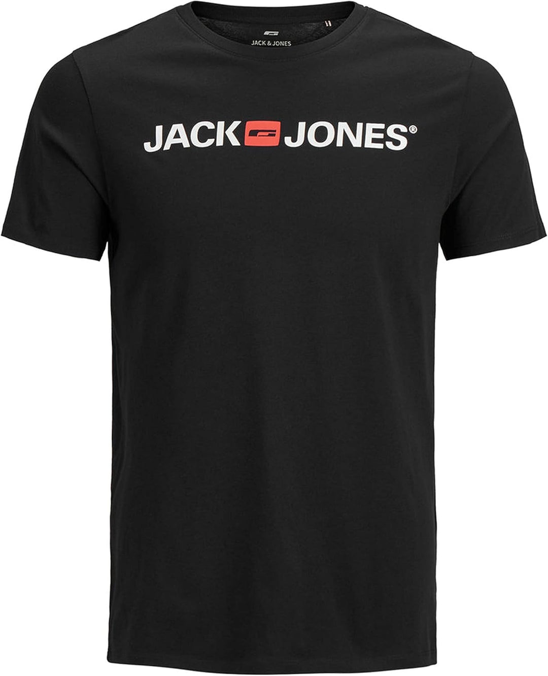 JACK & JONES Herren Shirts T-Shirts Logo Tee Crew Neck 3er Pack XS - Black / Black / Black, XS - Bla
