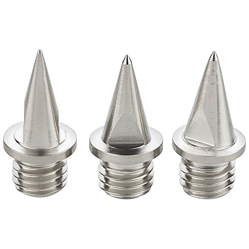LAUFSTOFF Spikes Spike-Nägel Ersatzdornen für Leichtathletik - 2mm blanks, 6mm, 7mm, 9mm, 12mm, 15mm