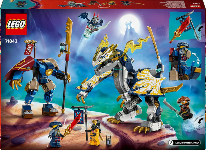 LEGO NINJAGO Rogues Mech-Drachenreiter - Ninja-Spielzeug mit Drachen, 4 Minifiguren und Ausrüstung -