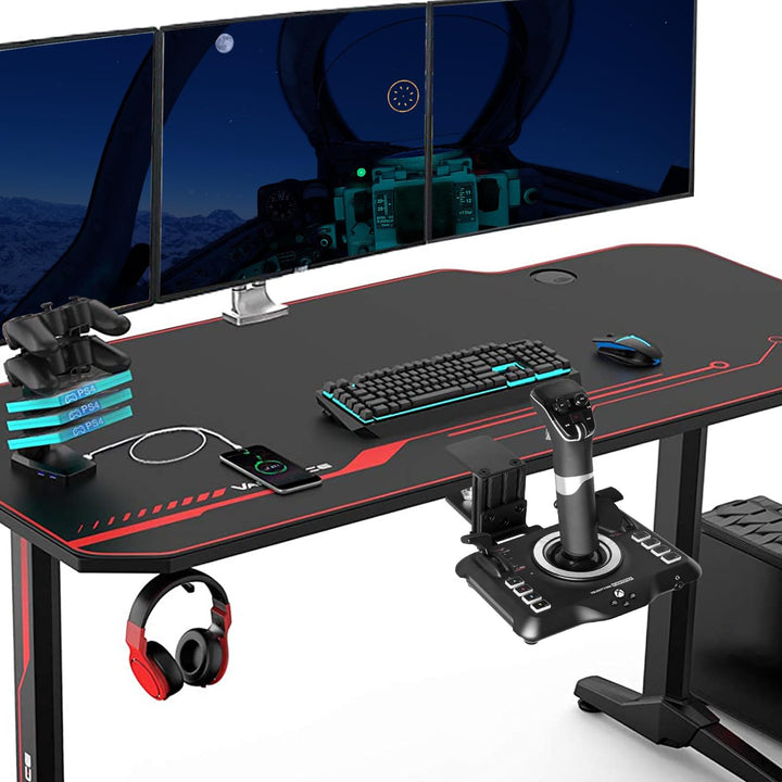 Hikig Desk Mount for Flight Sim Joystick Compatible With Turtle Beach VelocityOne Flightstick and Lo