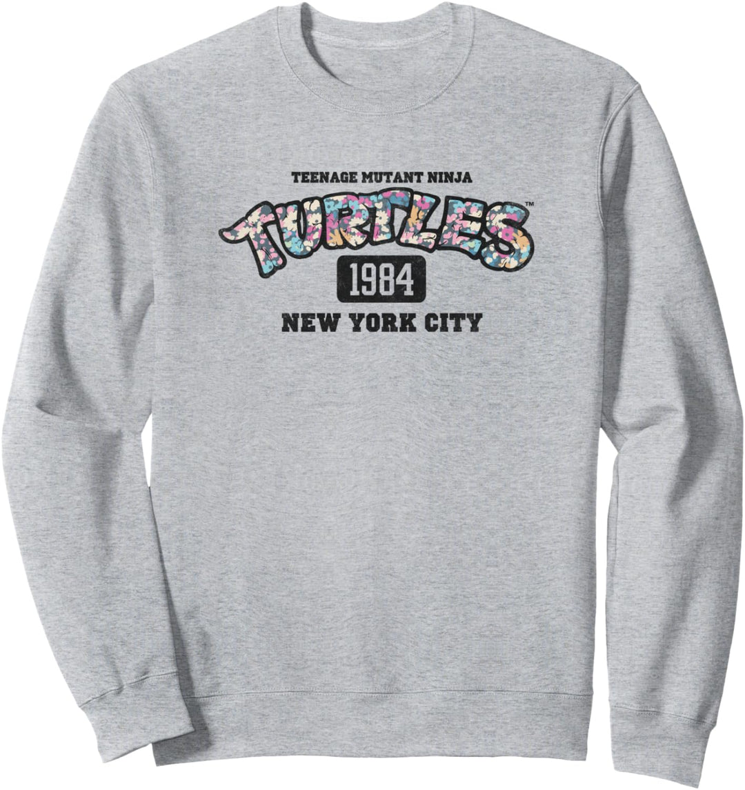 Teenage Mutant Ninja Turtles Flower Turtles Logo Sweatshirt