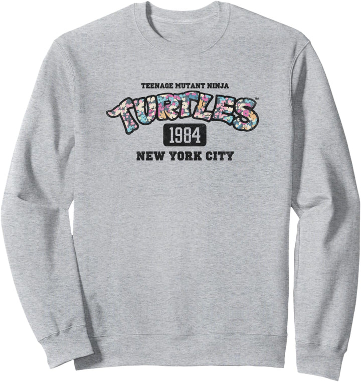 Teenage Mutant Ninja Turtles Flower Turtles Logo Sweatshirt