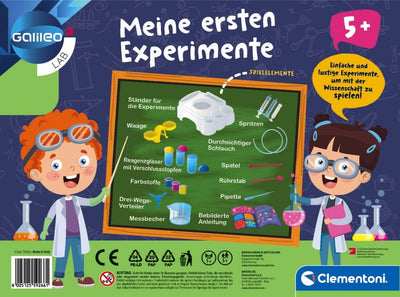 Clementoni Galileo Lab – Meine ersten Experimente, spannende Versuche für Vorschulkinder, Experiment