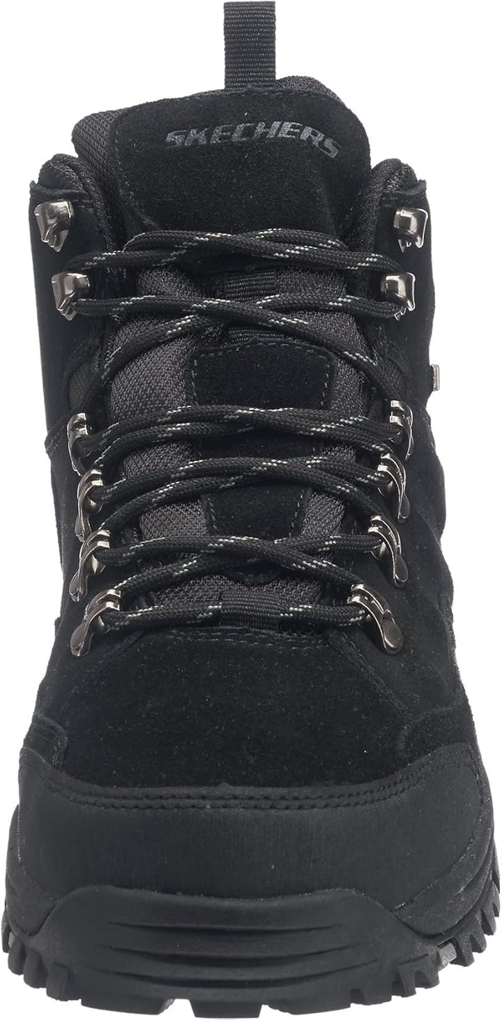 Skechers Herren Relment Pelmo64869 Stiefel 45 EU Black Suede, 45 EU Black Suede
