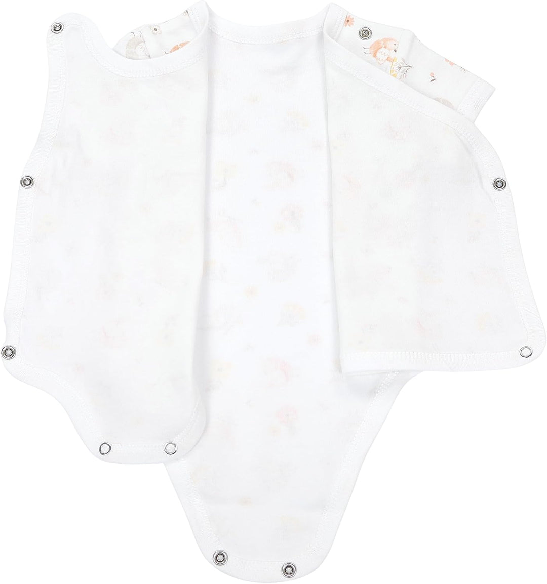 TupTam Baby Body Kurzarm 5er Pack – Wickelbody Body Baby aus Baumwolle für Jungen und Mädchen 50 Pin