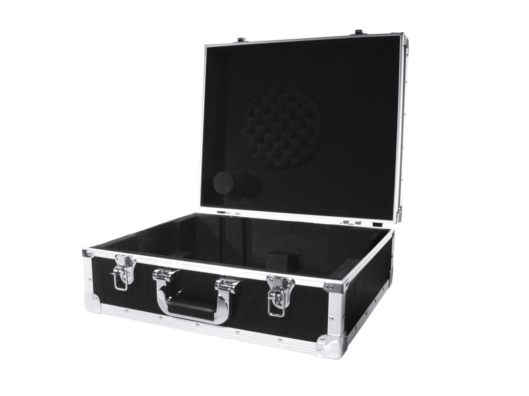 ROADINGER Plattenspieler-Case schwarz -S- | Flightcase für einen Plattenspieler mit S-Tonarm (bis 45