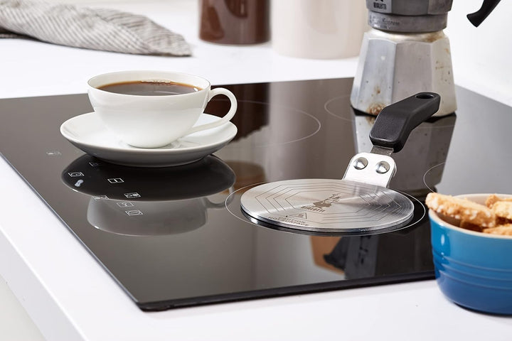 Bialetti Moka Induktionskochteller Adapter für die Verwendung von Kaffeekannen und Kochgeschirr auf