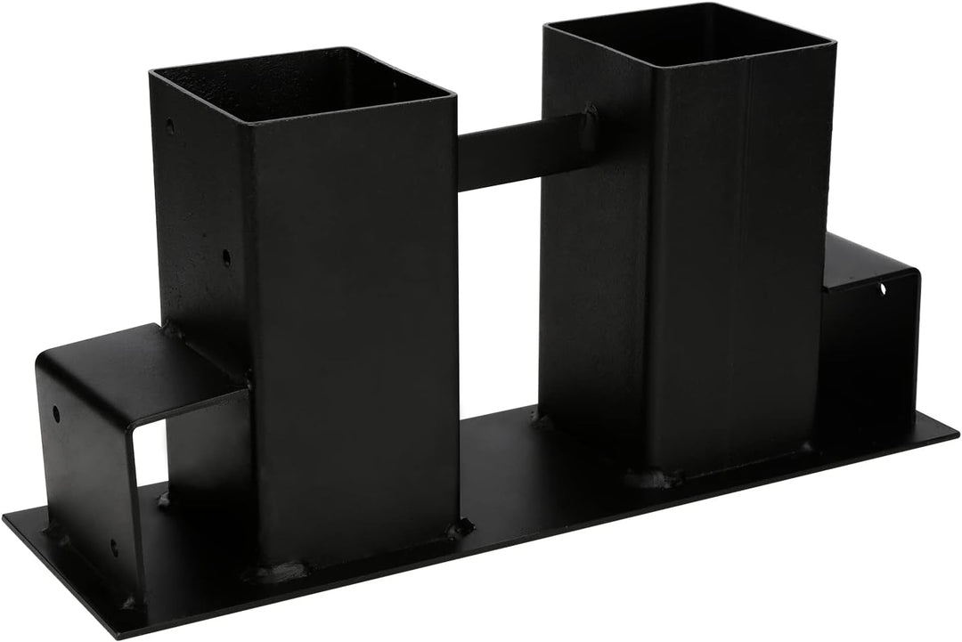 Jopassy 12er Set Holzstapelhilfe, Stabile Brennholz Stapelhilfe, Feuerverzinkt Holzstapelhalter, kam