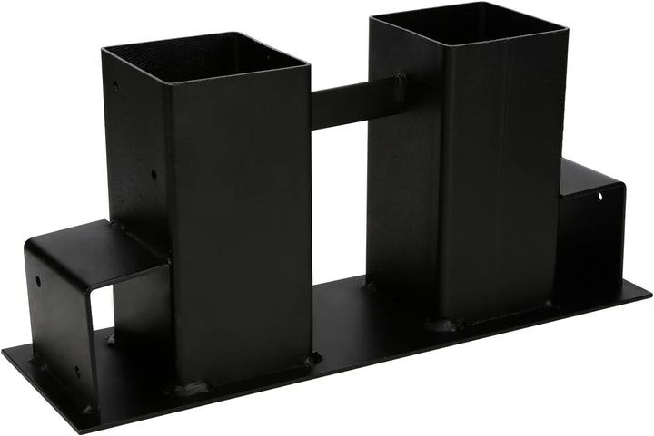 Jopassy 12er Set Holzstapelhilfe, Stabile Brennholz Stapelhilfe, Feuerverzinkt Holzstapelhalter, kam