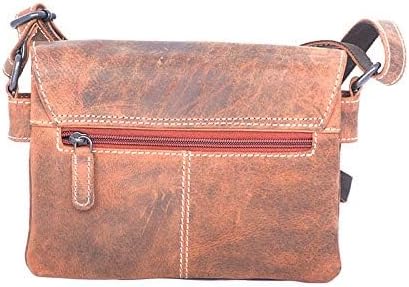Arrigo Schoudertas Schultertasche Braun (Cognac), Braun (Cognac)
