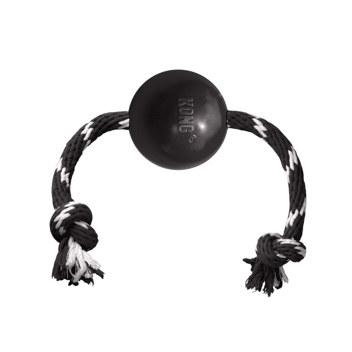 KONG Extreme Ball mit Seil Large 1 Stück (1er Pack), 1 Stück (1er Pack)