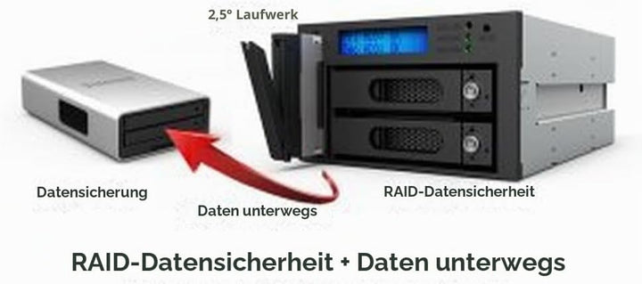 Raidsonic IR2022 Gehäuse schwarz