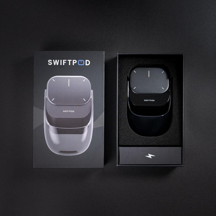 Swiftpod Smart Maus, 3-in-1 Multifunktional mit Touch-Steuerung, Gestensteuerung & Air-Modus – Laser