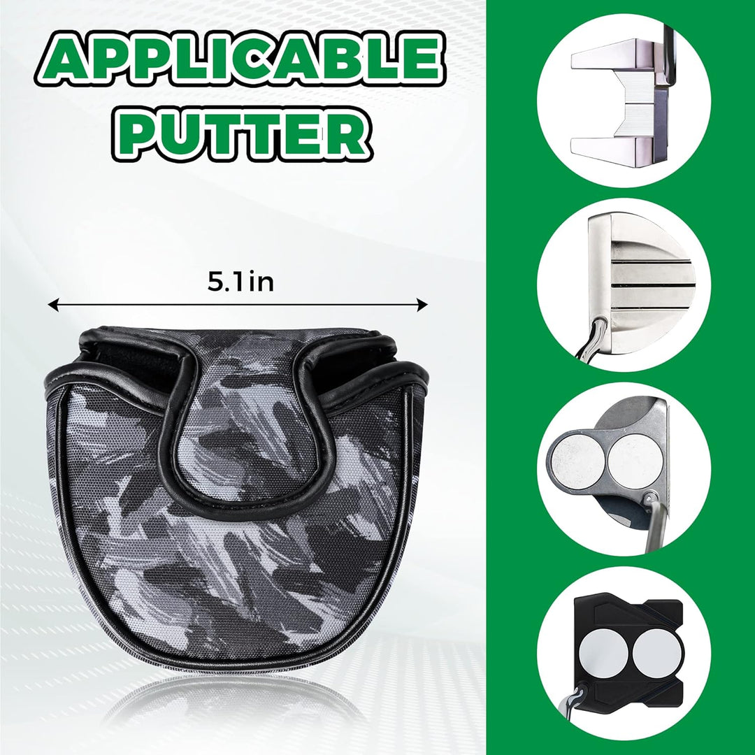 VIXYN Schlägerhaube – coole Putterabdeckung – Schläger-Putter-Schlägerhaube – Fleece-gefütterte Putt