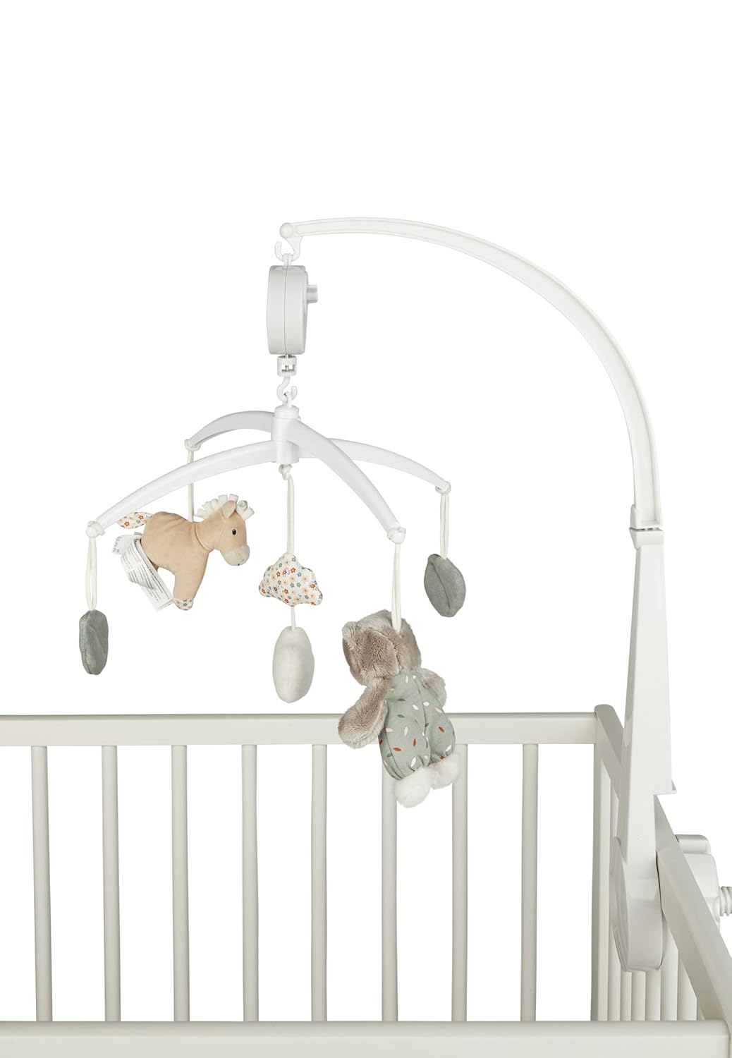 Sterntaler Mobile Bauernhof - Baby Mobile mit Plüschfiguren aus weichem Flausch & wattiert mit Polye