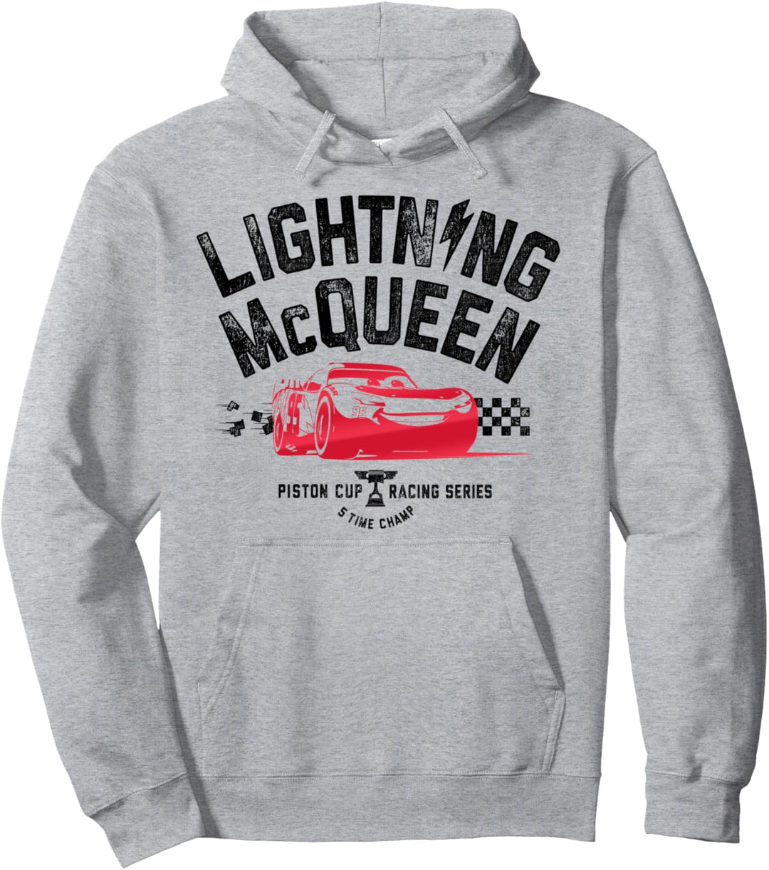 Disney Pixar Cars 3 Lightning McQueen Ready Pullover Hoodie