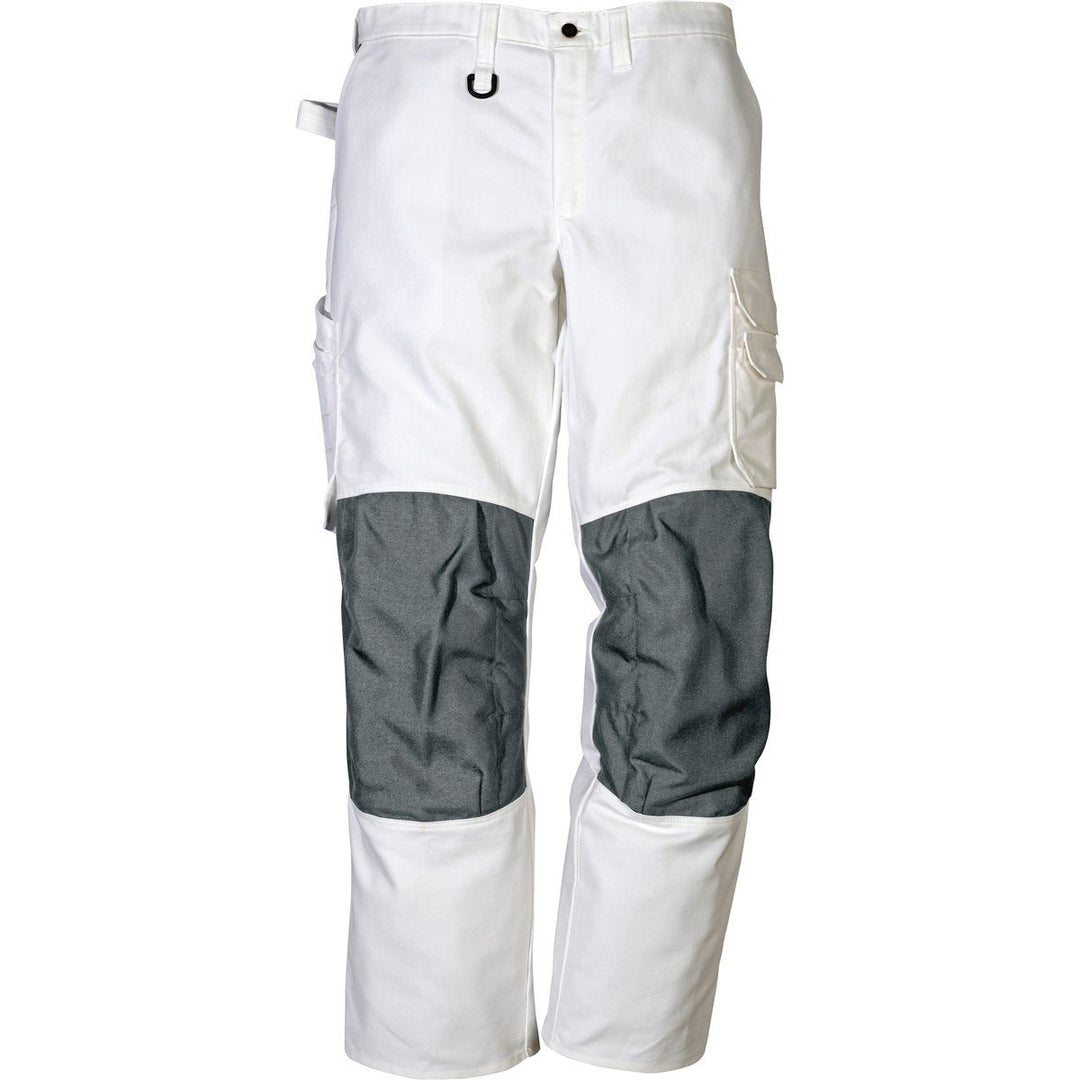 Fristads Arbeitshose Bundhose Maler BM 268, Farbe:weiss/dunkelgrau;Grösse:54