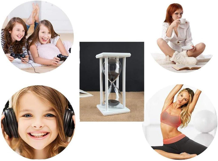 Sanduhr Timer für 60 Minuten Dekoration Festival Ornament für Küche Restaurant Wohnzimmer Zuhause Wa