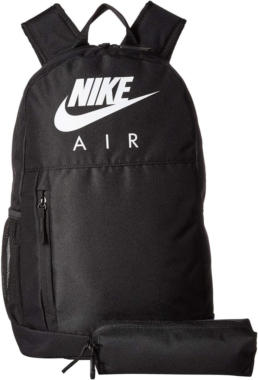 Nike Unisex Kids Elemental Gym Bag (pack of 1) 46 x31cm x 13 cm Schwarz, 46 x31cm x 13 cm Schwarz