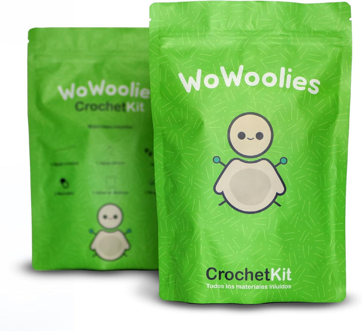 WoWoolies Amigurumi Teddy-Set – komplettes Häkel- und Häkelset | Schritt für Schritt Anleitung | ink