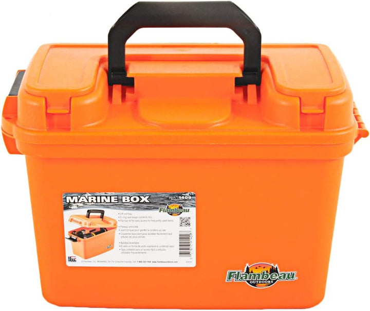 Flambeau Outdoors 7415DM Compact Marine Dry Box 35,6 cm., 35,6 cm.