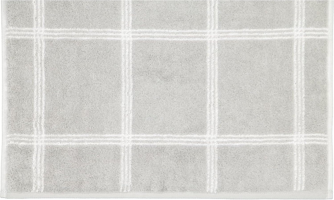 Cawö Luxury Home Duschtuch Two-Tone 604 | 76 Platin - 80 x 150 Duschtuch 80 x 150 cm, Duschtuch 80 x