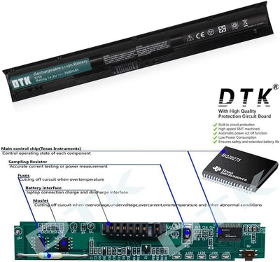 DTK 800049-001 Laptop Akku für HP Pavilion K104 KI04 800050-001 800010-421 800009-421 HSTNN-DB6T Pav