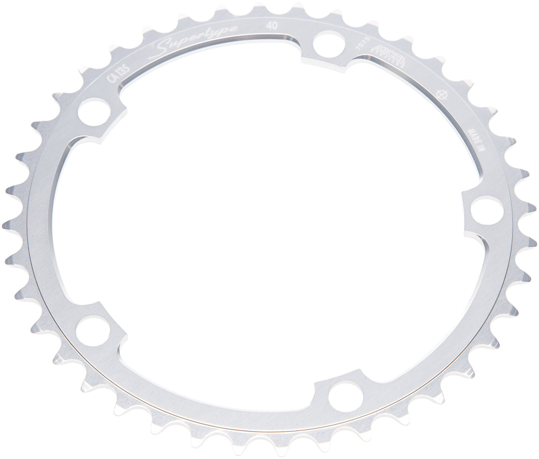 Miche pl13539ag Tablett für Fahrrad, Supertype Bcd Einheitsgrösse Silber, Einheitsgrösse Silber
