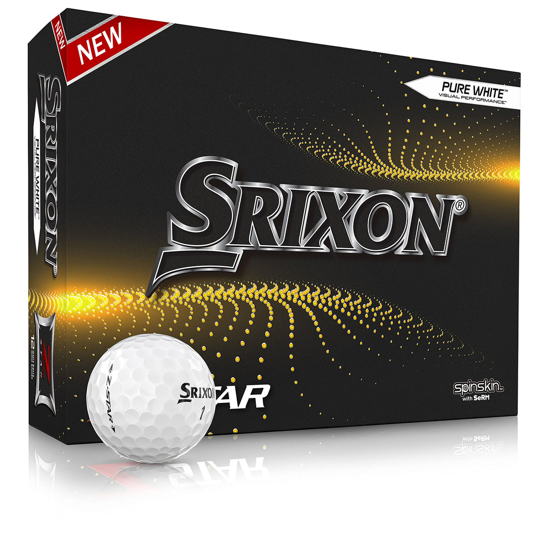 Srixon 24 Z-Star Golfbälle Einheitsgrösse Weiss/opulenter Garten, Einheitsgröße Weiss/opul