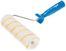 TECPINT SPECIAL KIT INNENLACKANWENDUNG - Professionelle Anti-Tropf-Farbrolle mit Eimer, Klebeband, A