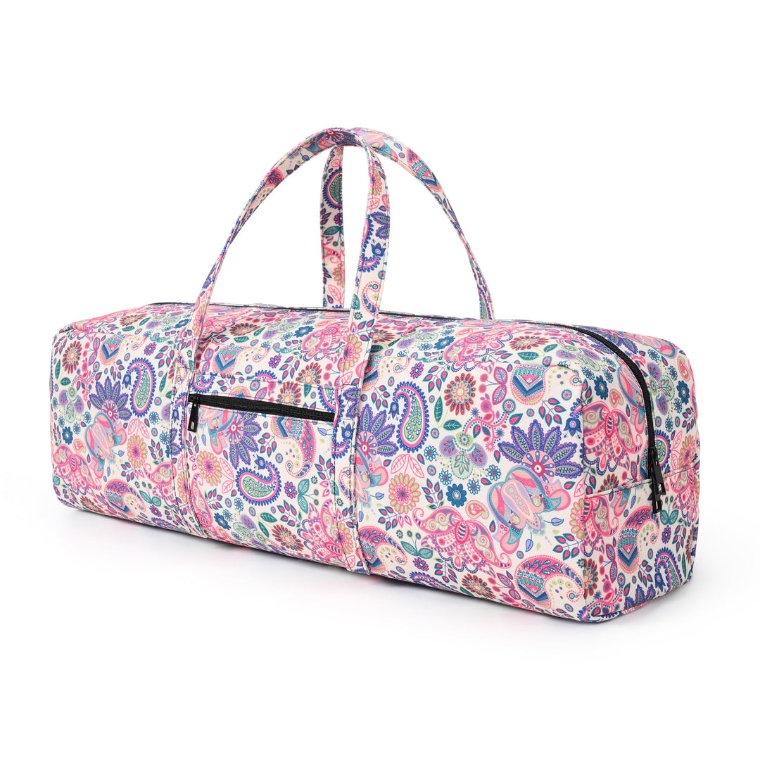 Boulder Bee Yogamatten-Tasche, grosse Tragetasche für Yogamatten mit Nasstasche, Yoga-Geschenke, Tur