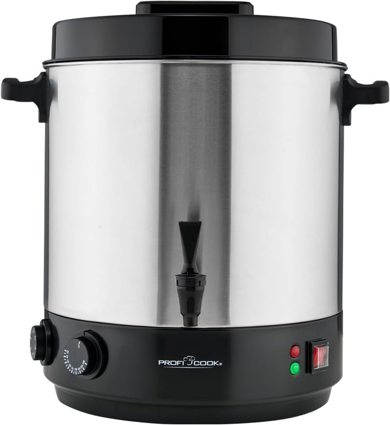 ProfiCook® 2in1 Heissgetränke- & Einkochautomat | 32L Tank | Warmhaltefunktion | Timer | 2100W | 30°