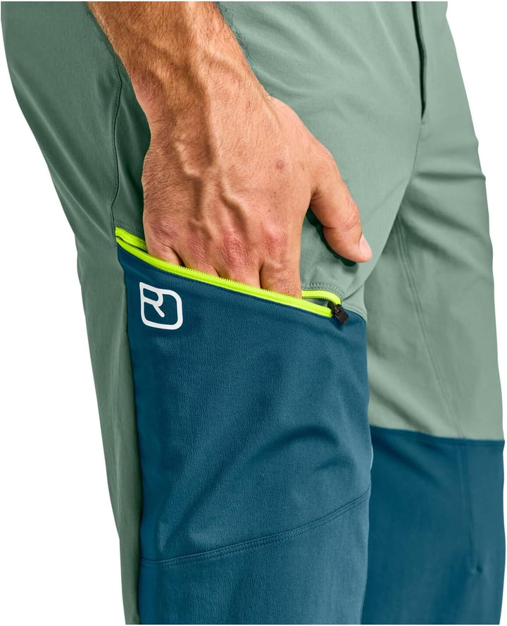 ORTOVOX Herren Hose Vajolet Pants M S Blau (Deep Ocean), S Blau (Deep Ocean)