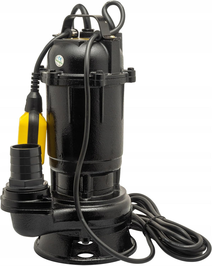 K-PS14500 Tauchpumpe Fäkalienpumpe 550W – Gusseisen mit Zerkleinerer | 14.500 l/h, 2″ Anschluss, Sch