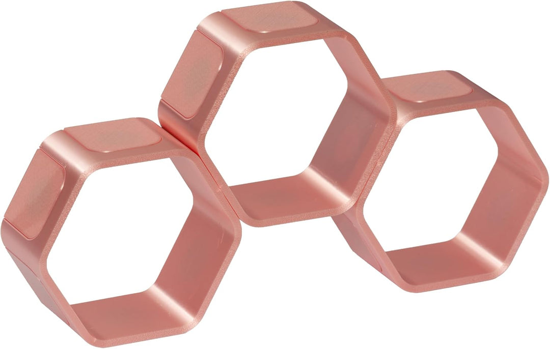Regal für Hörfiguren (z.B. Tonie Figuren) - 3D Druck - Modulares Design (pink, Premium) Rosa Premium