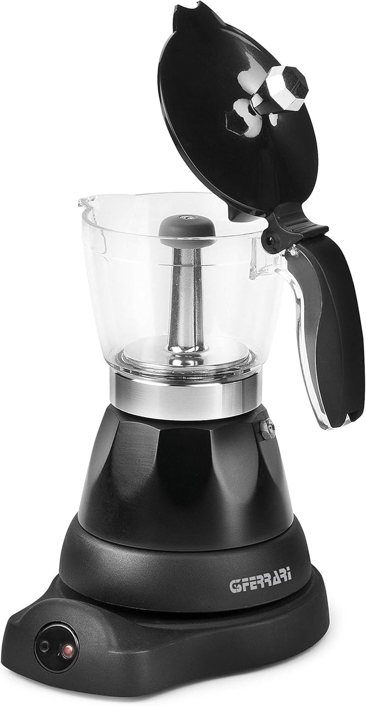 G3 Ferrari G10028 elektrischer Espressobereiter Bonjour für 3 Tassen mit Warmhaltefunktion Handbuch,