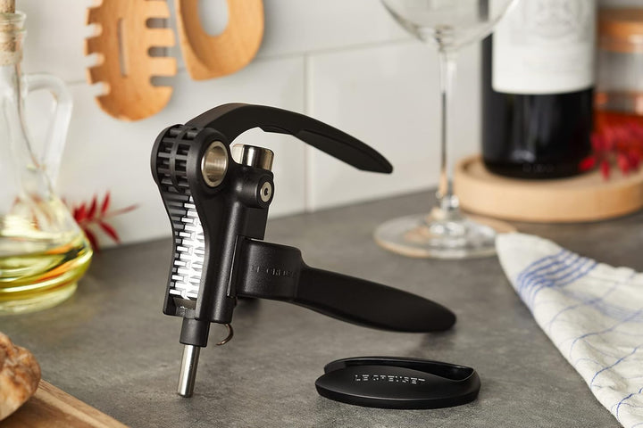Le Creuset, Professionelles Korkenzieher-Set mit dazupassendem Kapselschneider, Entfernung von Weink