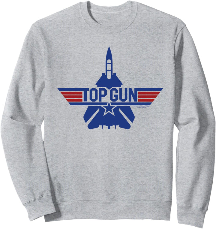 Top Gun Fighter Jet Logo Sweatshirt