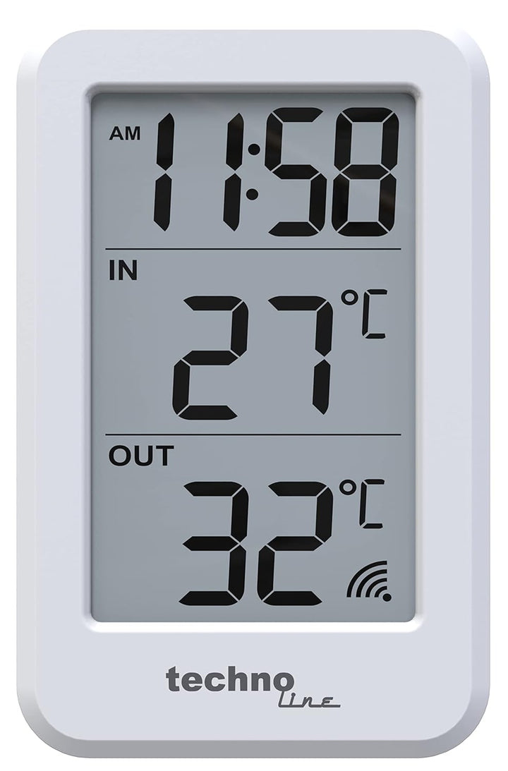 Temperaturstation WS9172, Innentemperatur, Aussentemperatur, Uhrzeit, schlicht einfach und gut!