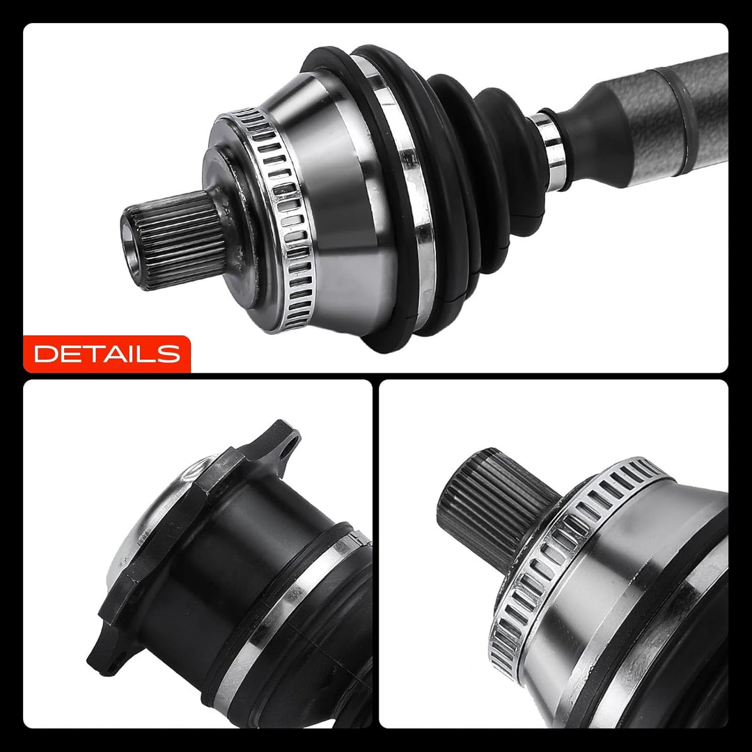 Frankberg 1x Antriebswelle Vorne Links Kompatibel mit A4 8D2 B5 2.0L-2.8L 1995-2008 Superb I 3U4 1.9