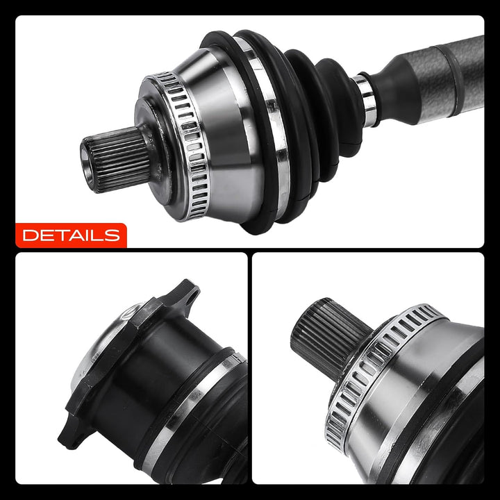 Frankberg 1x Antriebswelle Vorne Links Kompatibel mit A4 8D2 B5 2.0L-2.8L 1995-2008 Superb I 3U4 1.9