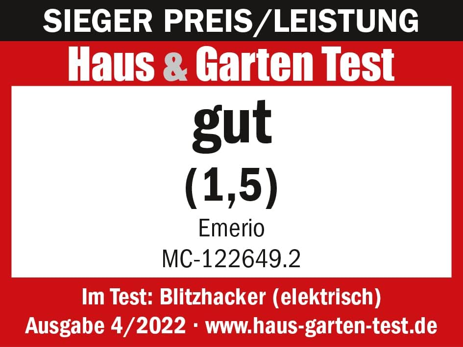 Emerio Zerkleinerer, Universalzerkleinerer mit 500ml Behältervolumen, 260 Watt, elektrischer Multize